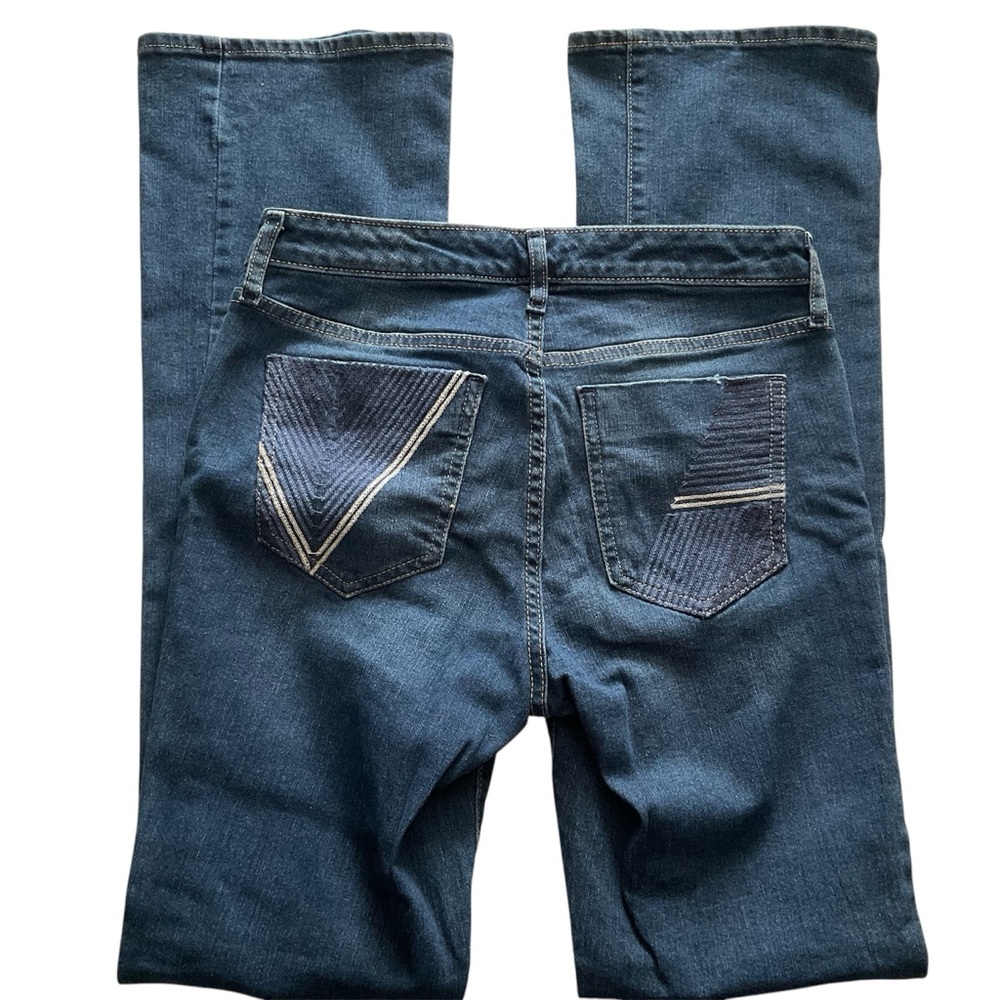Vintage America Boot Cut Jeans Blue Denim Missy Size 4 27 VINTAGE BOOT-Y